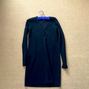 Club monaco black sweater dress